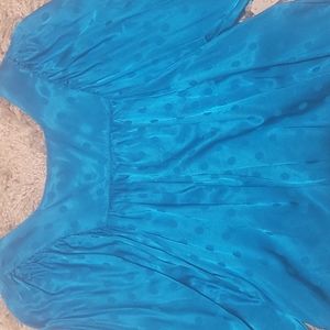 Happy Nature balloon sleeve blouse